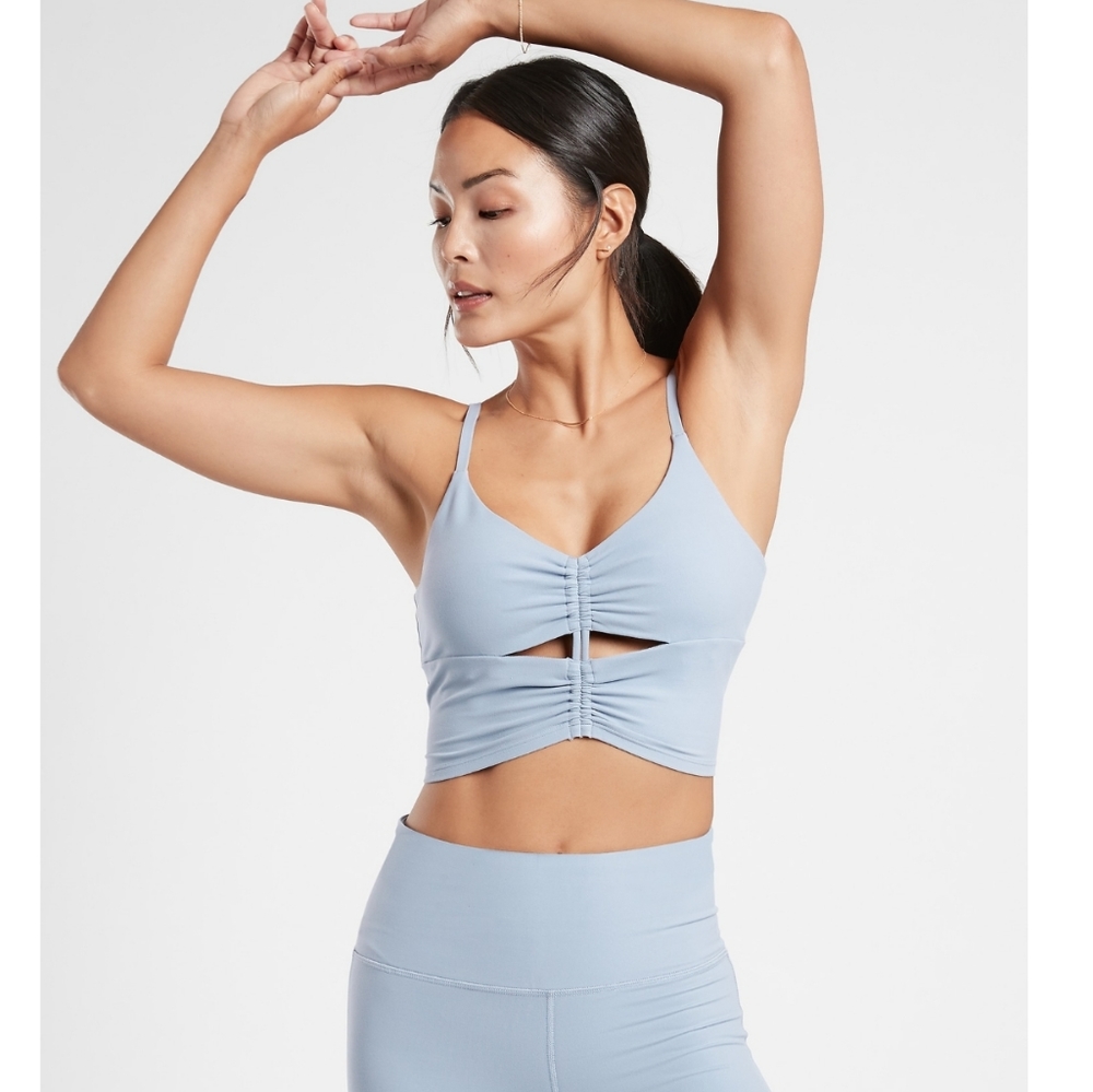 Athleta Cinch Longline Bra